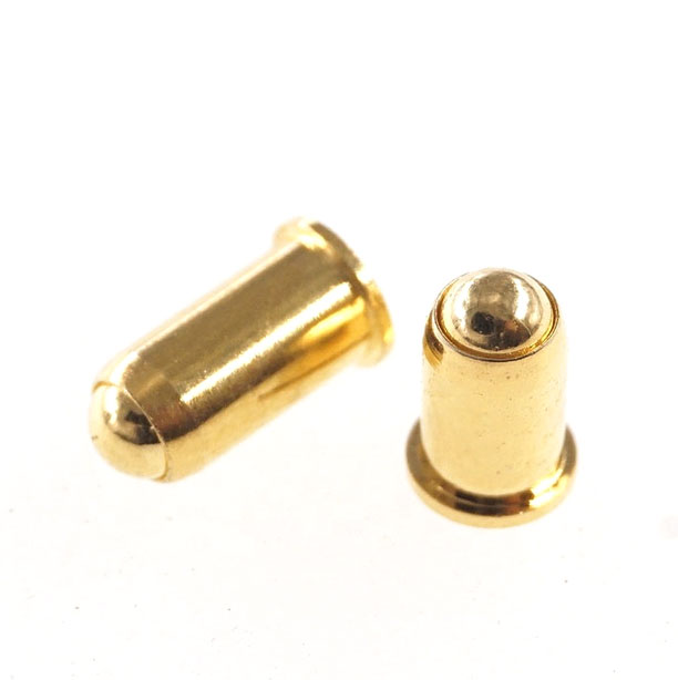 3 Amps SMD Gold Plated 5u 3.0 MM Diameter High Current PogoPin Connector SMT PCB Omniball Spring-Loaded Brass Ball Pogo Pin