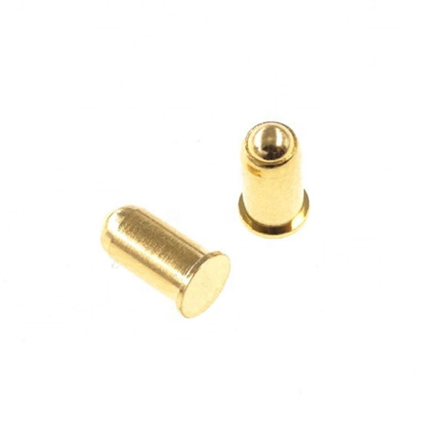 3 Amps SMD Gold Plated 5u 3.0 MM Diameter High Current PogoPin Connector SMT PCB Omniball Spring-Loaded Brass Ball Pogo Pin